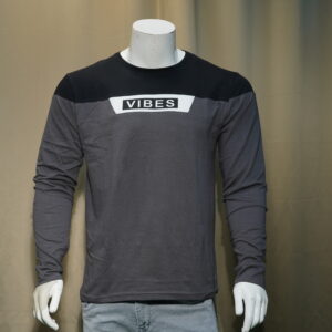 BLACK Full Hand T Shirts  | Long Sleeve Cotton Tees for Men